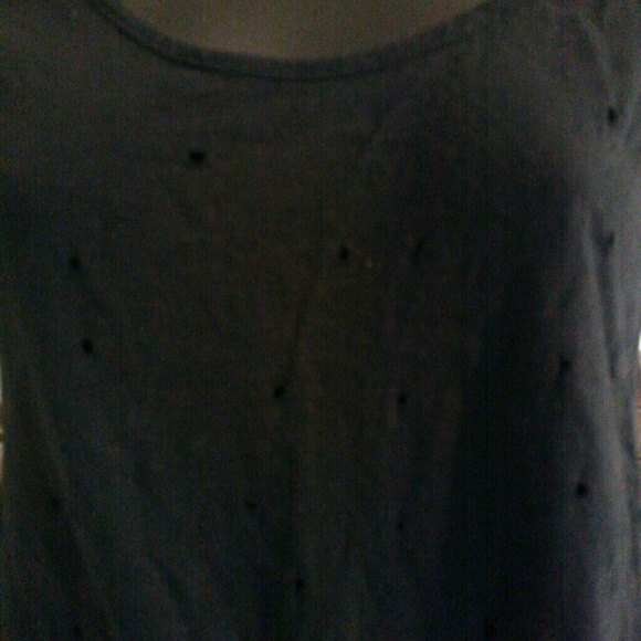 💥Holey Little Black Tee💣 - Picture 5 of 6